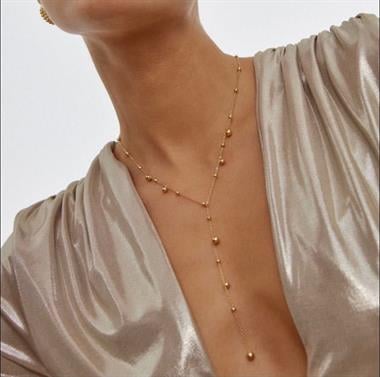 Welch Gold Çelik Top Kolye