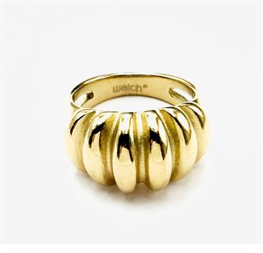 Welch Gold Çelik Yüzük