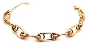 Welch Gold Steel Chain Bracelet