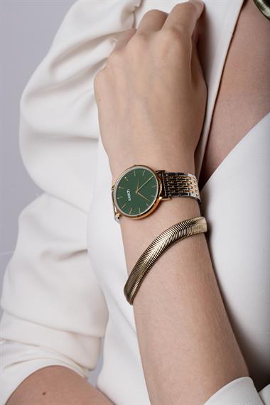Welch Gold Italian Chain Steel Bracelet