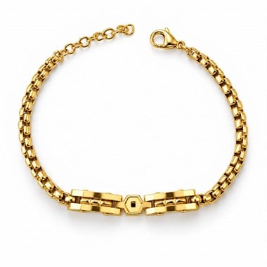 Welch Gold Kaplama Çelik Künye Erkek Bileklik Welch Gold Kaplama Çelik Künye Erkek Bileklik ve Çelik Deri Bileklik Modelleri - WELCH 