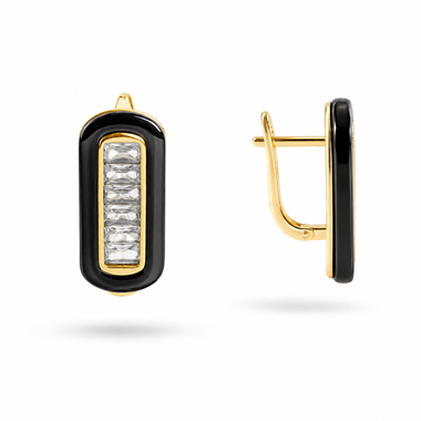 ​​​​​​​​​​​​​​Welch Gold Kaplama Seramik Çelik Küpe  Welch Gold Kaplama Seramik Çelik Küpe ve Kadın Küpe Modelleri - WELCH 