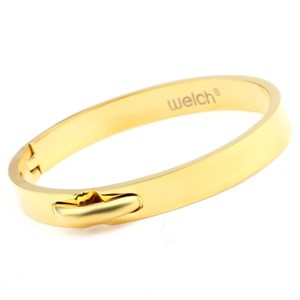 Welch Gold Cuff Steel Bracelet