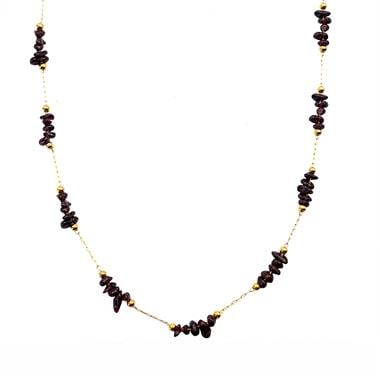 Welch Gold Firuze Doğal Taşlı Çelik Kolye