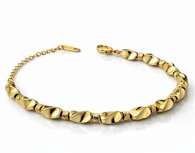 Welch Gold  Renk Glass Bileklik