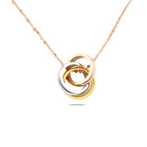 Welch Gold Rose Halka Kadın Çelik Kolye