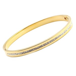 Welch Gold Sıra taşlı Çelik Kadın Bileklik