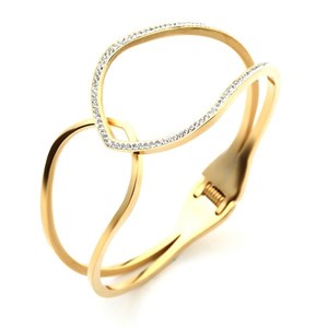 Welch Gold Taşlı Kadın Çelik Bileklik