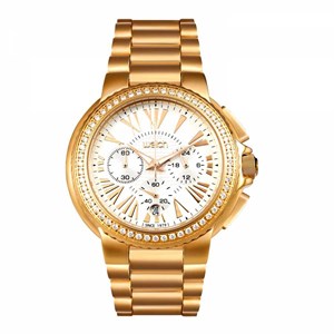 Welch Gold Zirkon Taşlı Kadın Çelik Saat