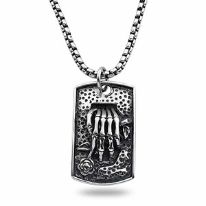 Welch İskelet El Çelik Kolye