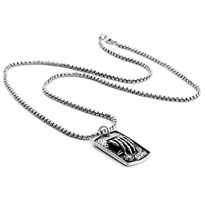 Welch İskelet El Çelik Kolye