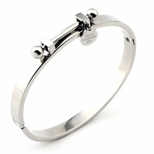 Welch Love Forever Womens Steel Bracelet with Love Detail