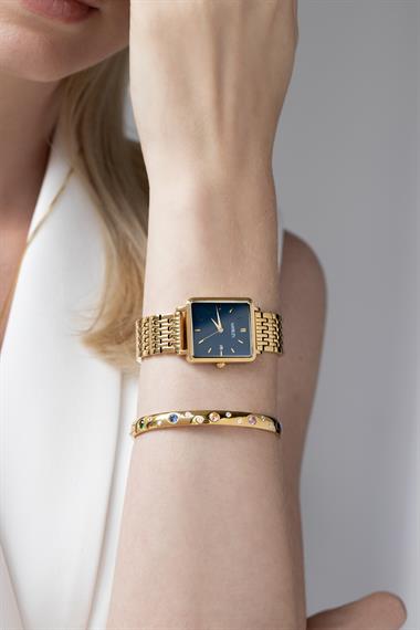 Welch Renkli Taşlı Çelik Bileklik