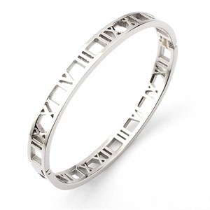 Welch Roman Numeral Womens Steel Bracelet