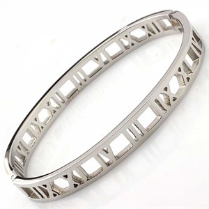 Welch Roman Numeral Womens Steel Bracelet