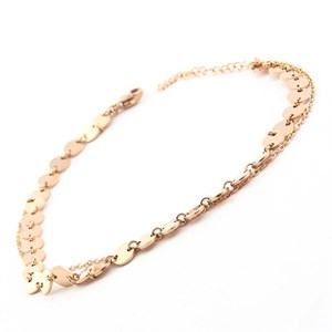 Welch Rose Gold Model Steel Anklet