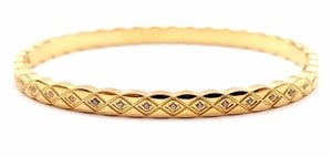 Welch Taşlı Gold Çelik Bileklik