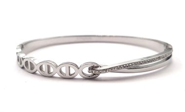 Welch Taşlı Kadın Çelik Bileklik