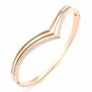 Welch Taşlı Rose Kadın Çelik Bileklik