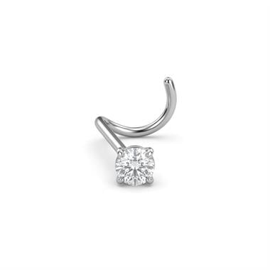 Welch Tek Taşlı Burun Piercing – 0.8 mm Çelik Hızma Welch Tek Taşlı Burun Piercing – 0.8 mm Çelik Hızma Piercing Modelleri - WELCH 