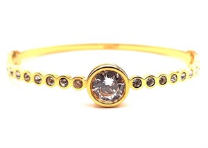 Welch Tek Taşlı Çelik Bileklik