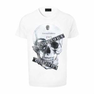 Welch U-1945 Im Dangerous Dont Come To Me Skull T-Shirt