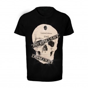 Welch U-1945 Im Dangerous Dont Come To Me Skull T-Shirt