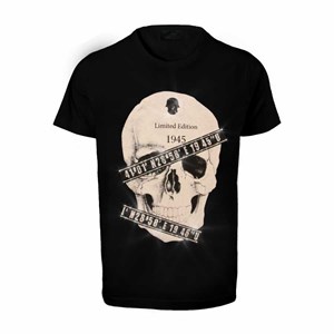 Welch U-1945 Im Dangerous Dont Come To Me Skull T-Shirt