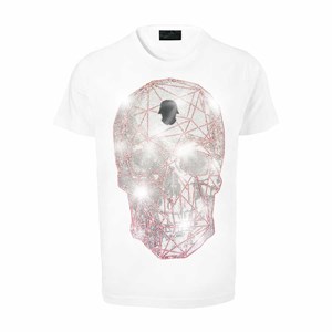 Welch U-1945 Triangle Stone Skull T-Shirt