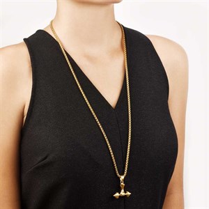 Welch Unisex Halter Çelik Kolye