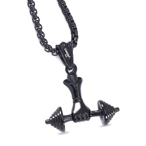 Welch Unisex Halter Çelik Kolye