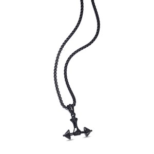 Welch Unisex Halter Çelik Kolye