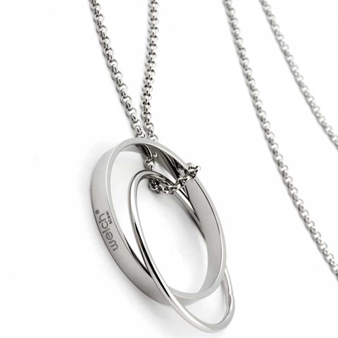 Welch Ring Steel Necklace
