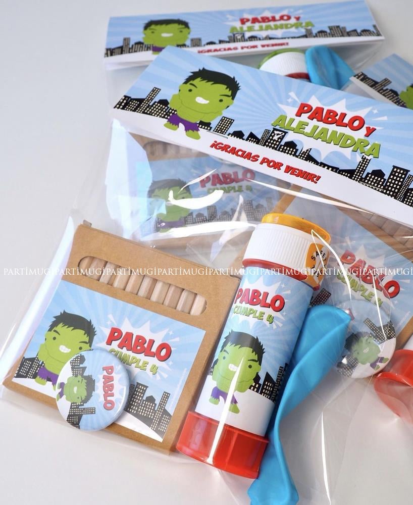 Avengers Hulk Temalı Hediyelik Boya Kalemi