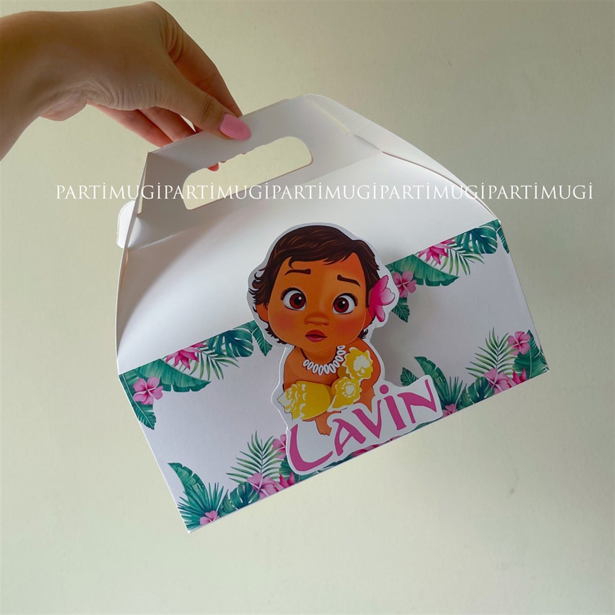 Baby Moana Temalı Hediye Çantası