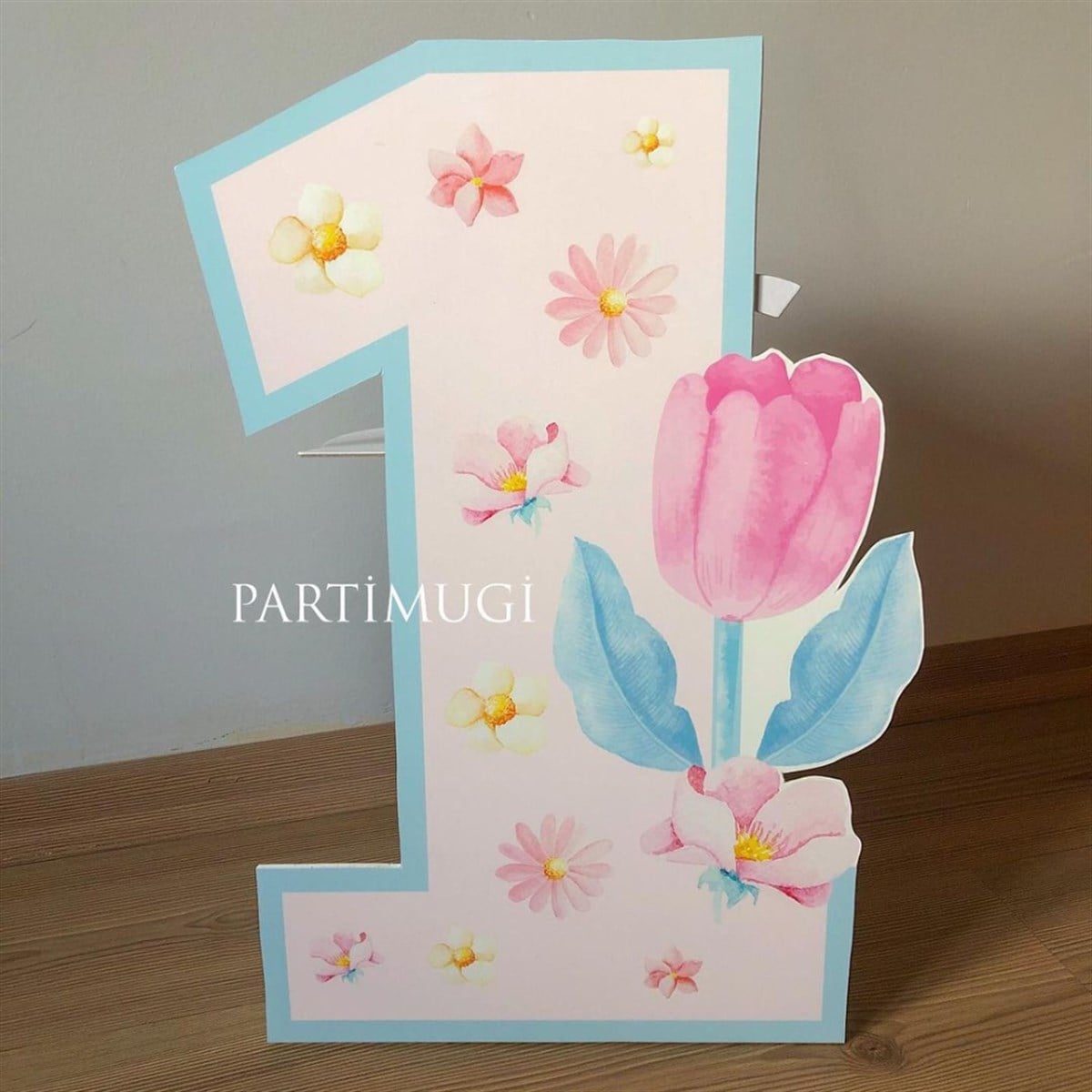 Bahar Lalesi Temalı 1 Rakam Maket