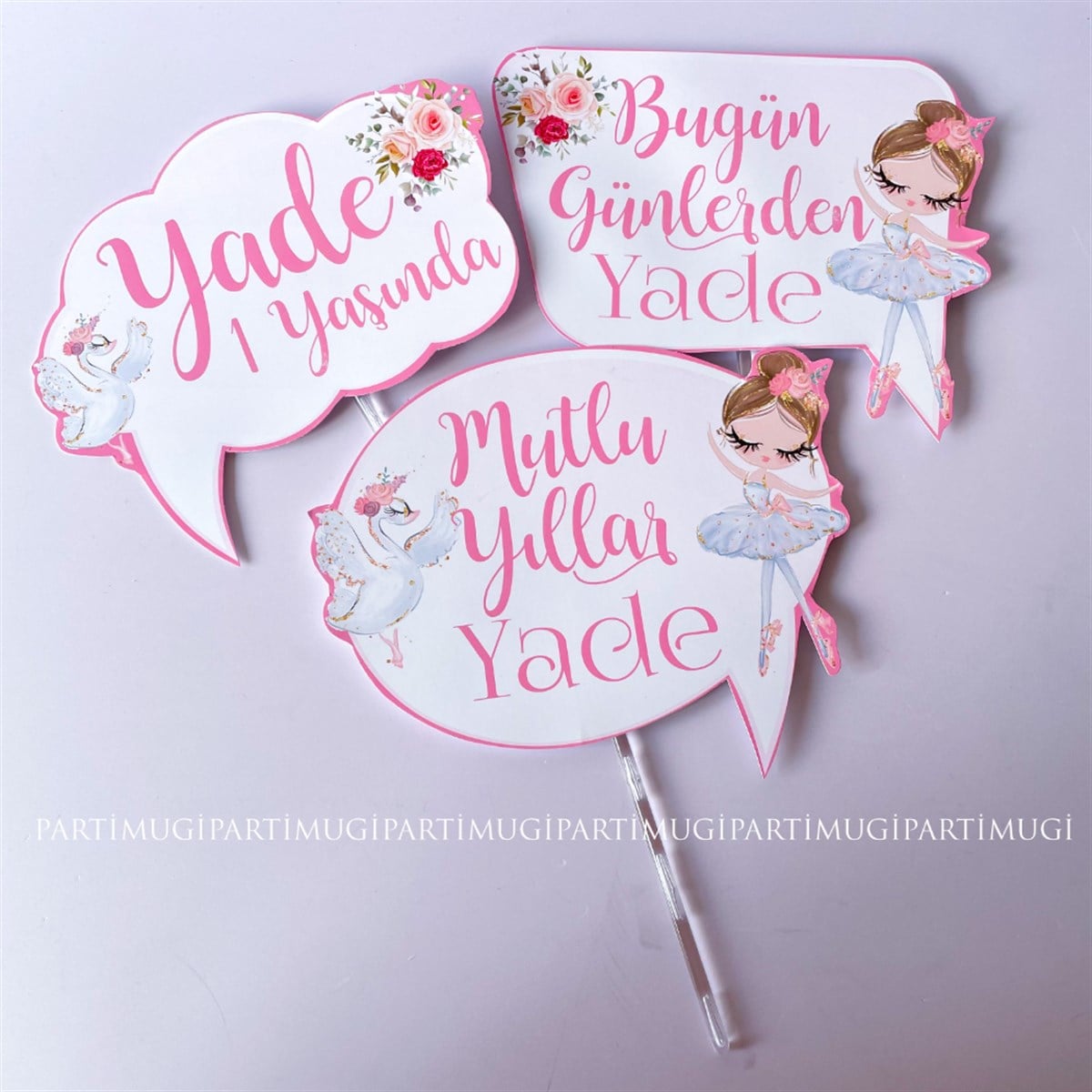 Balerin Temalı Konuşma Balonu