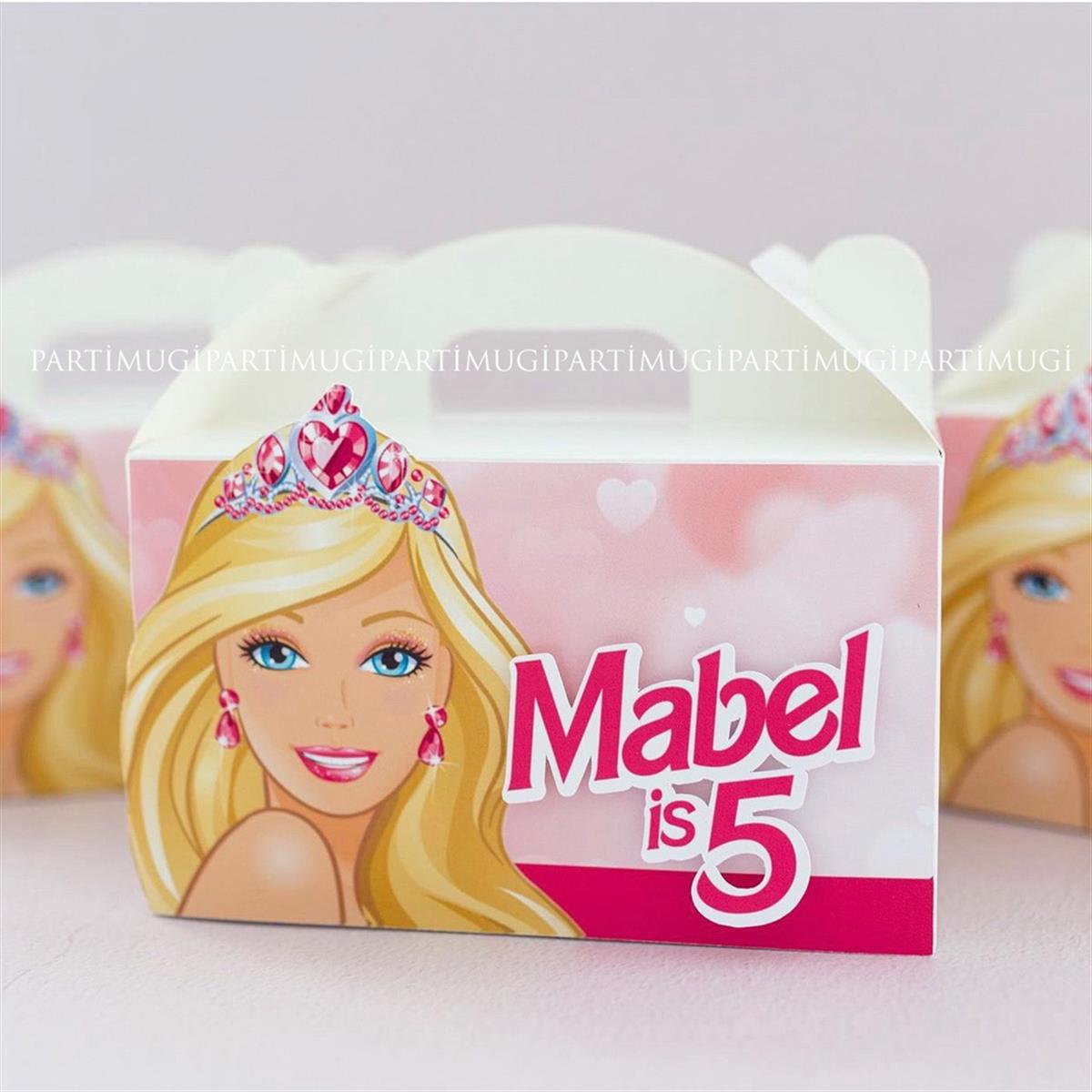 Barbie Bebek Temalı Hediye Çantası