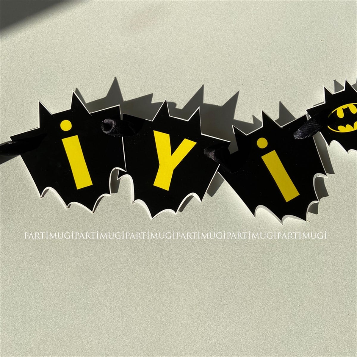 Batman Temalı Harf Banner