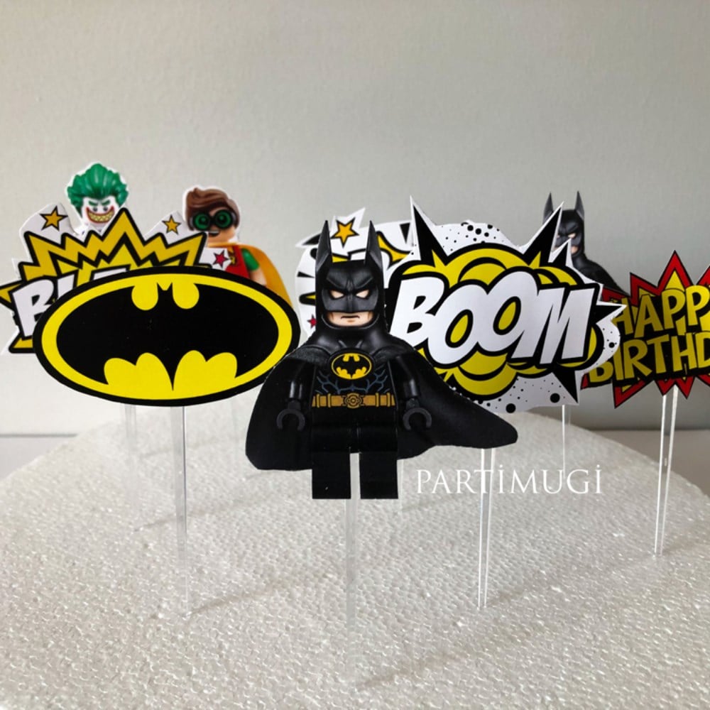 Batman Temalı İkramlık Süs