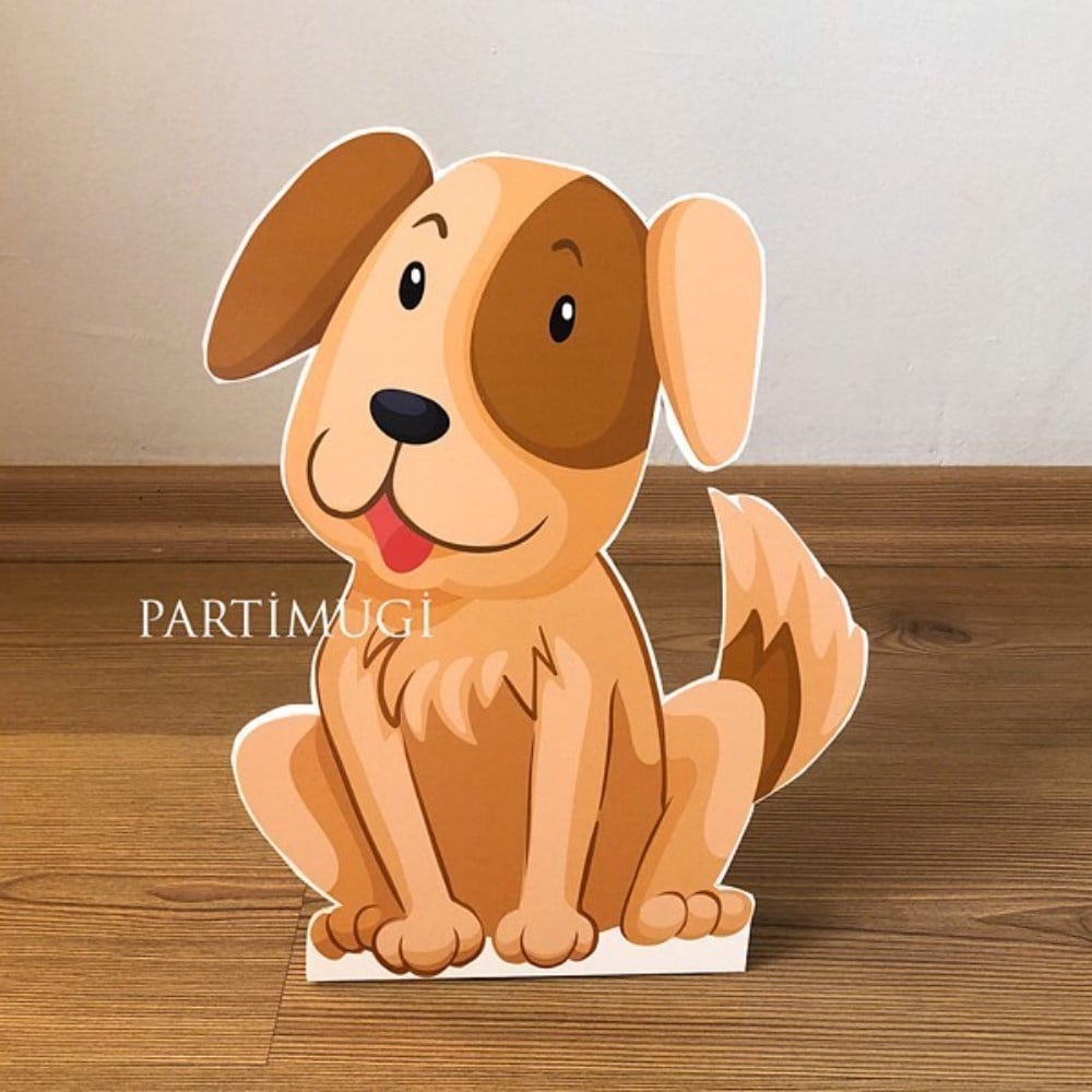 Çiftlik Temalı Köpek Ayaklı Maket