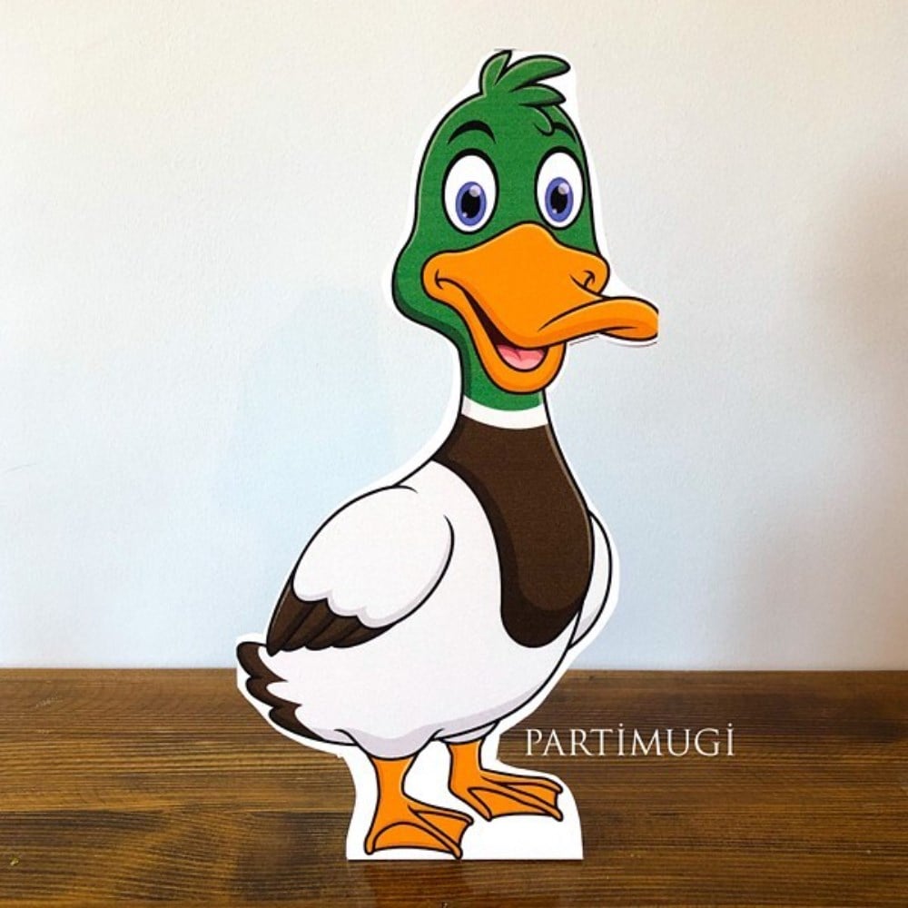 Çiftlik Temalı Ördek Ayaklı Maket