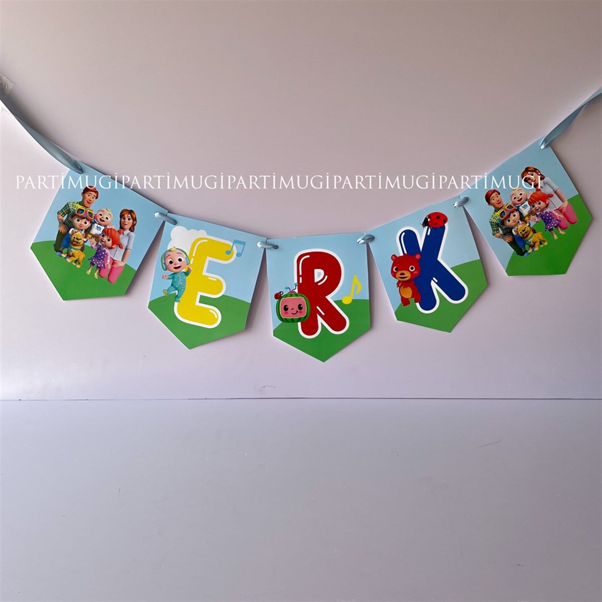 Cocomelon Temalı Harf Banner