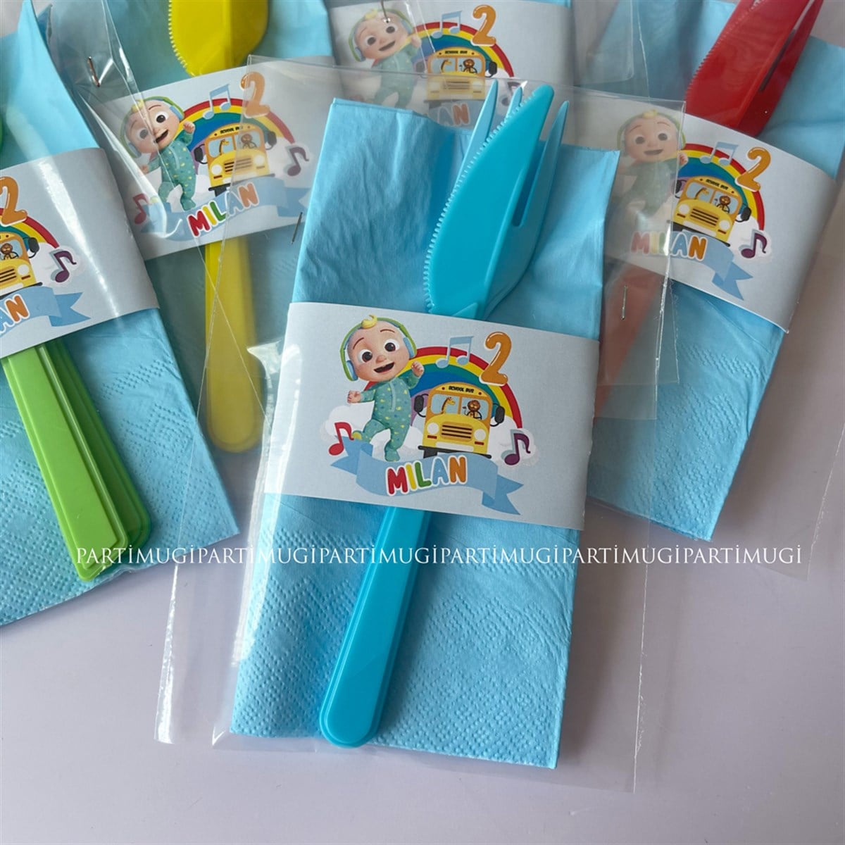 Cocomelon Temalı Servis Takımı