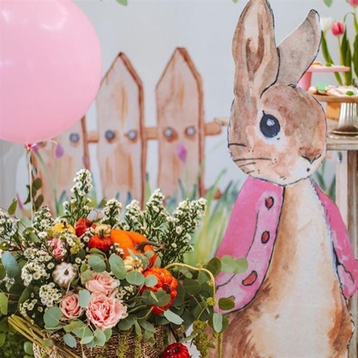 Diş Buğdayı Peter Rabbit Temalı Ayaklı Maket