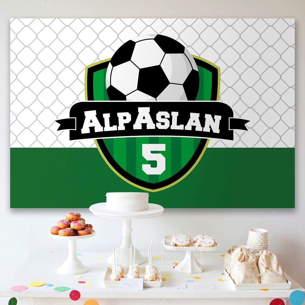 Futbol Maçı Temalı Afiş Branda