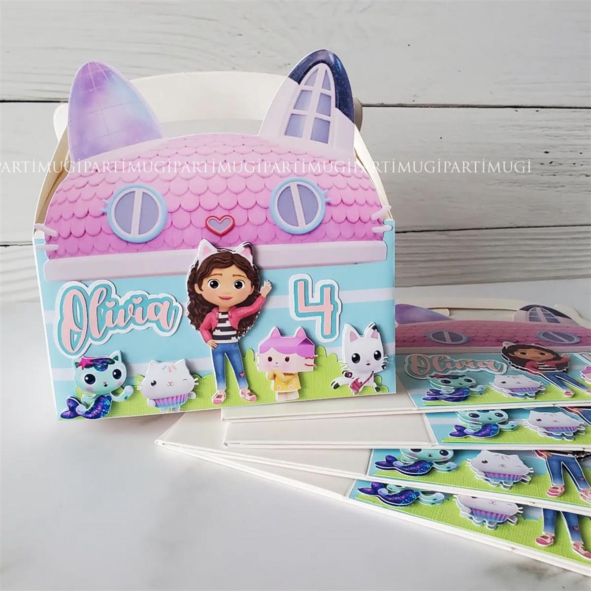 Gabby'nin Hayal Evi Temalı Hediye Çantası