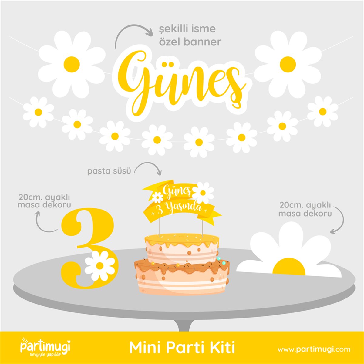 Güneş Maxi Parti Kiti