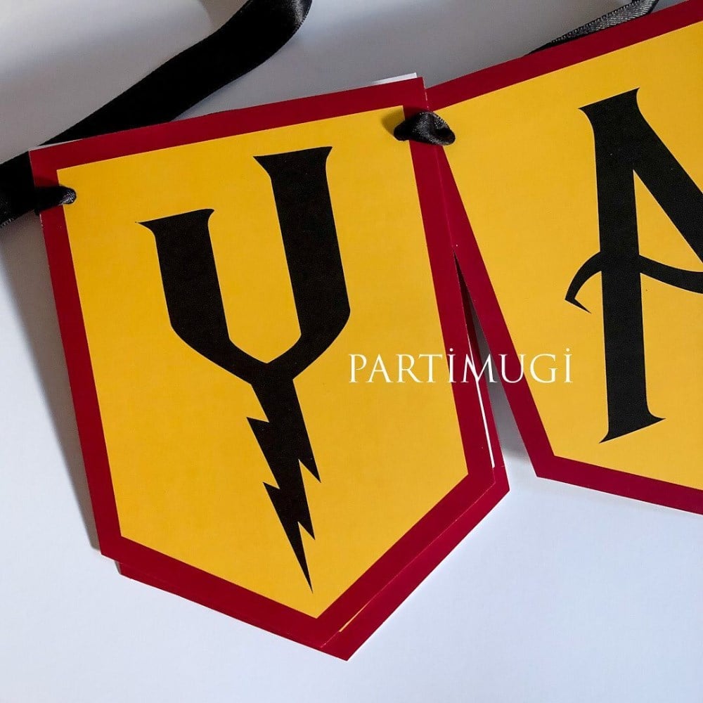 Harry Potter Temalı Harf Banner
