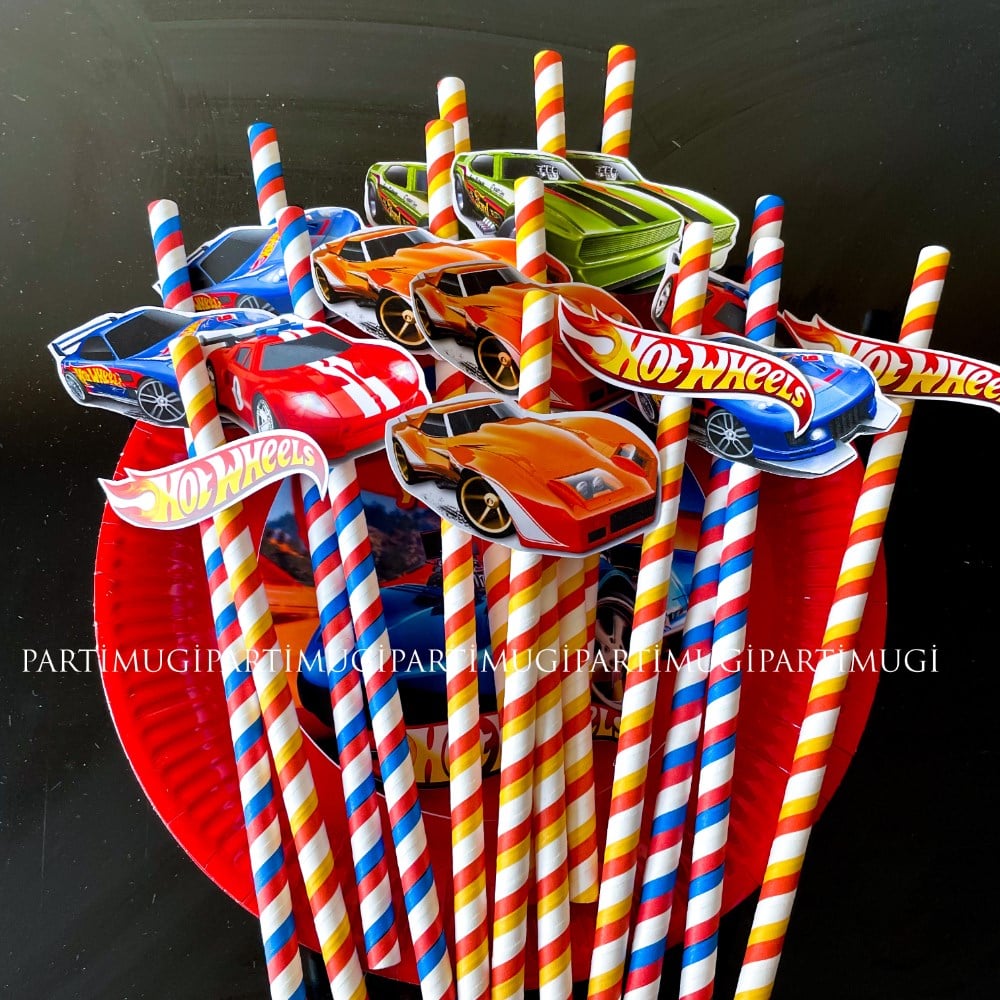 Hot Wheels Temalı Pipet